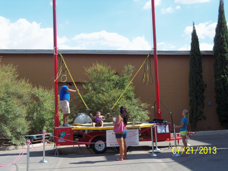 trampoline thing